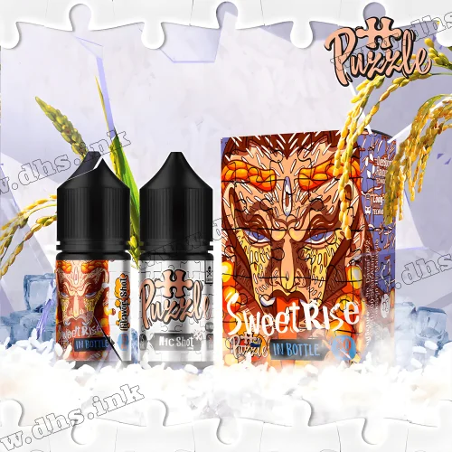 Набор для самозамеса In Bottle Puzzle Salt 30 мл (50 мг) - Sweet Rice (Сладкий Рис)